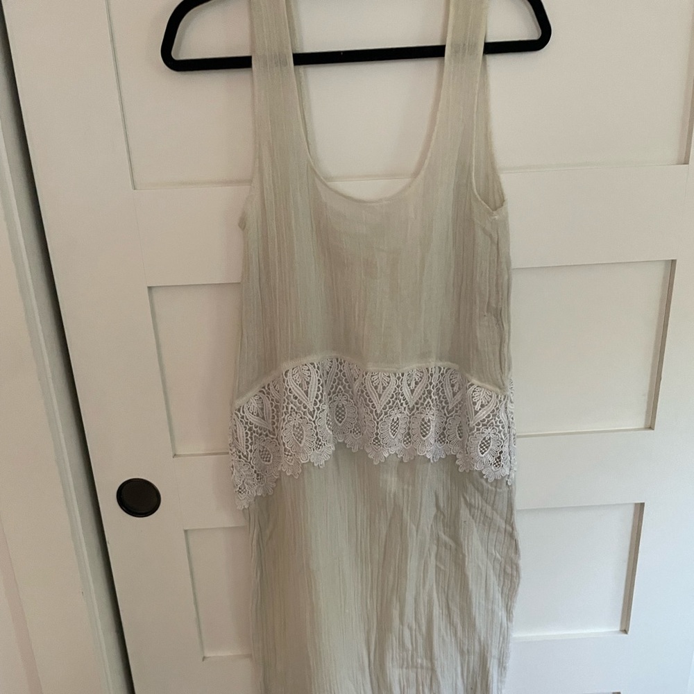 Jen's pirate booty gauze maxi dress